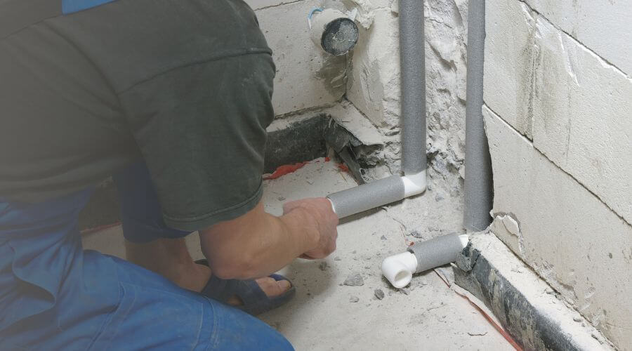 Expert burst pipe repair services in Newhebron, MS