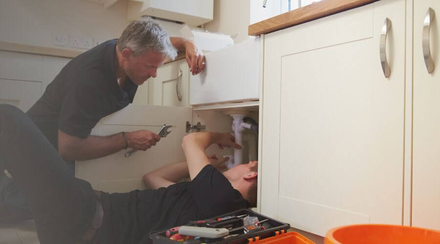 Professional burst pipe repair services in Newhebron, MS